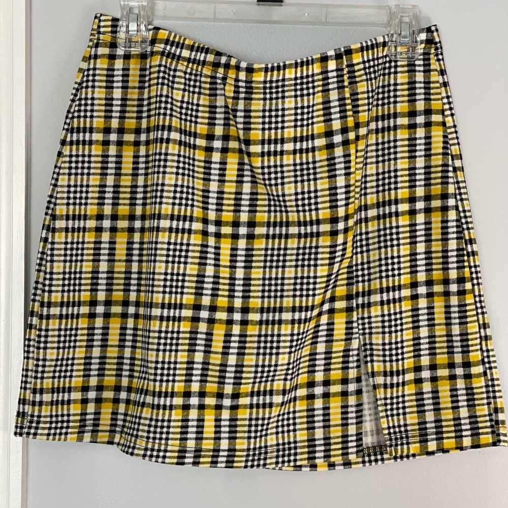 Shein Plaid Mini Skirt